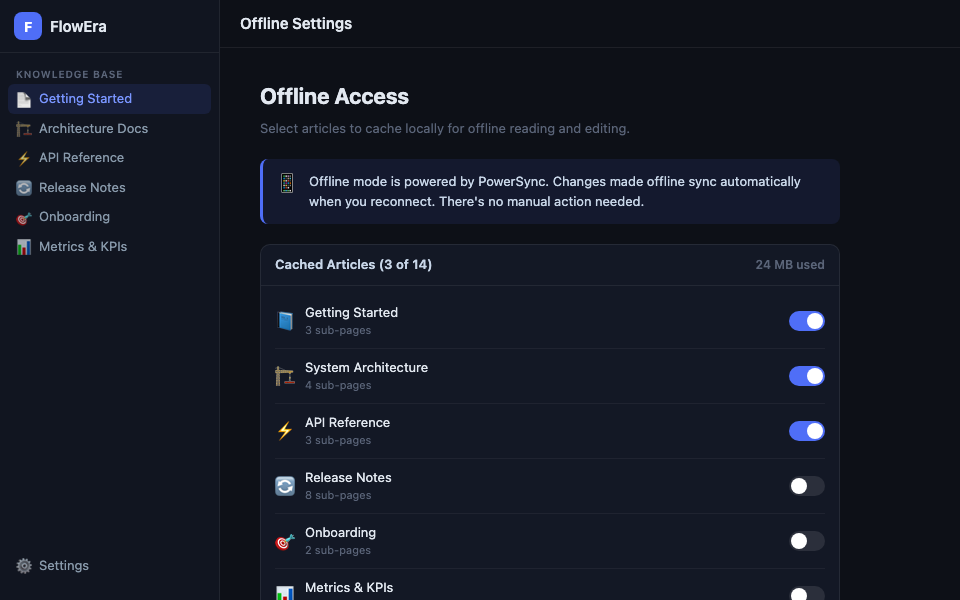 Офлайн-режим